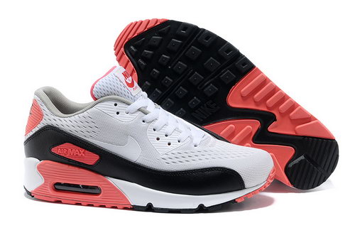 Nike Air Max 90 Premium Em Unisex Pink White Running Shoes Low Cost